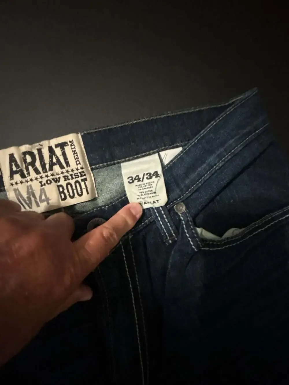 Ariat M4 Low Rise Boot Cut Jeans